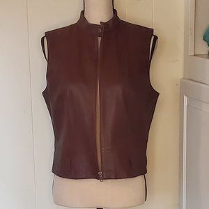 CAbi Genuine Leather Vest